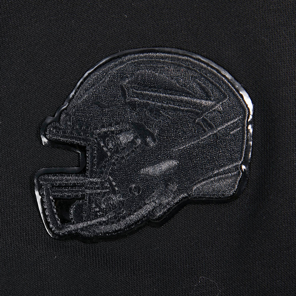 NFL BUFFALO BILLS TRIPLE BLACK WOMEN'S FLC CREWNECK (TRIPLE BLACK WOMEN'S)