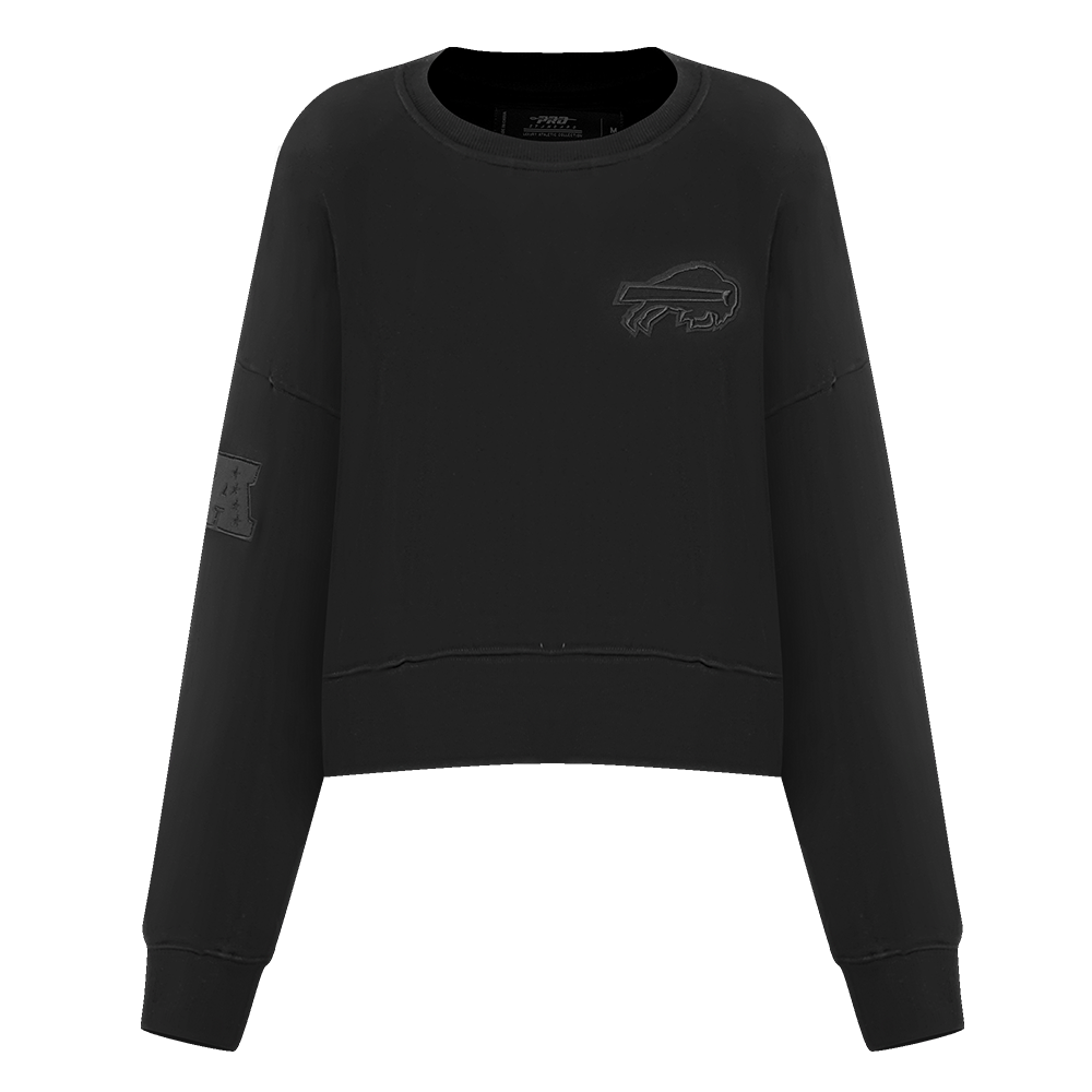 NFL BUFFALO BILLS NEUTRAL CHANDAIL À COL ROND POUR FEMME (NOIR)