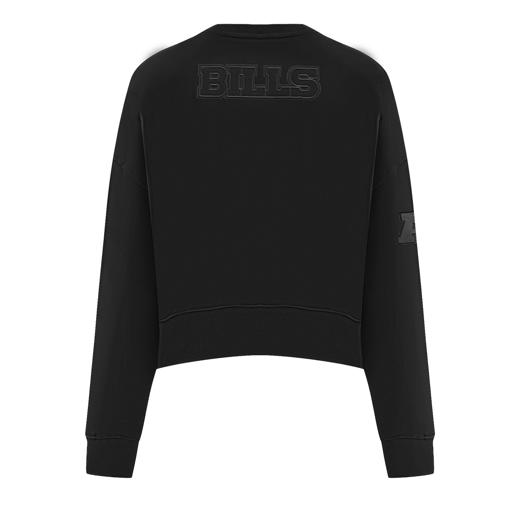 NFL BUFFALO BILLS NEUTRAL CHANDAIL À COL ROND POUR FEMME (NOIR)