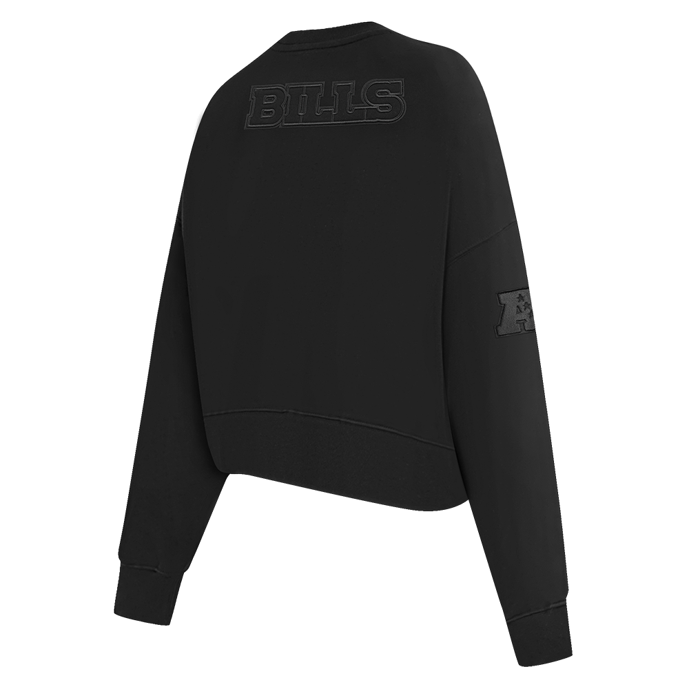 NFL BUFFALO BILLS NEUTRAL CHANDAIL À COL ROND POUR FEMME (NOIR)