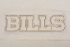 NFL BUFFALO BILLS NEUTRAL CHANDAIL À CAPUCHON COURT POUR FEMME (TAUPE)