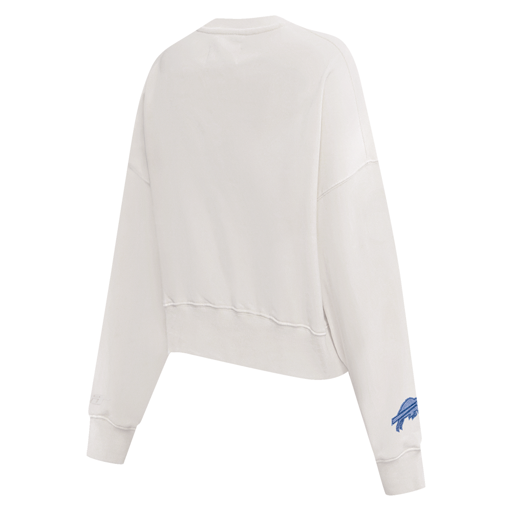 NFL BUFFALO BILLS VARSITY BLUES WOMEN'S CREWNECK (LINEN)