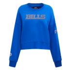 NFL BUFFALO BILLS VARSITY BLUES CHANDAIL À COL ROND POUR FEMME (BLEU ROYAL)