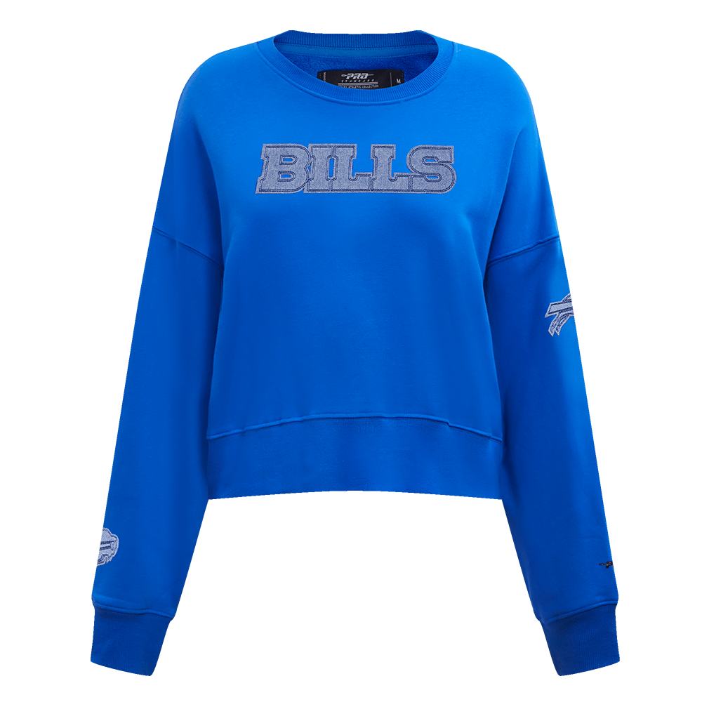NFL BUFFALO BILLS VARSITY BLUES CHANDAIL À COL ROND POUR FEMME (BLEU ROYAL)