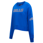 NFL BUFFALO BILLS VARSITY BLUES CHANDAIL À COL ROND POUR FEMME (BLEU ROYAL)
