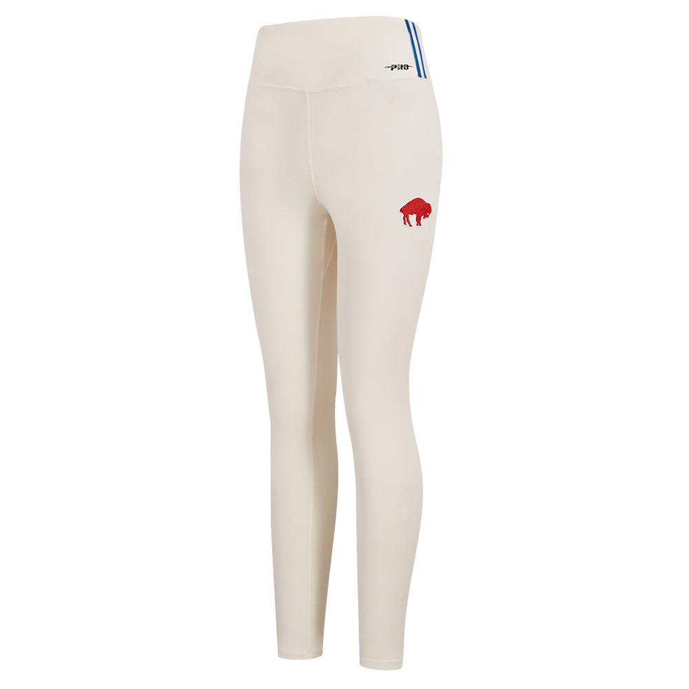 NFL BUFFALO BILLS RETRO CLASSIC WOMEN'S JERSEY LEGGING (EGGSHELL)