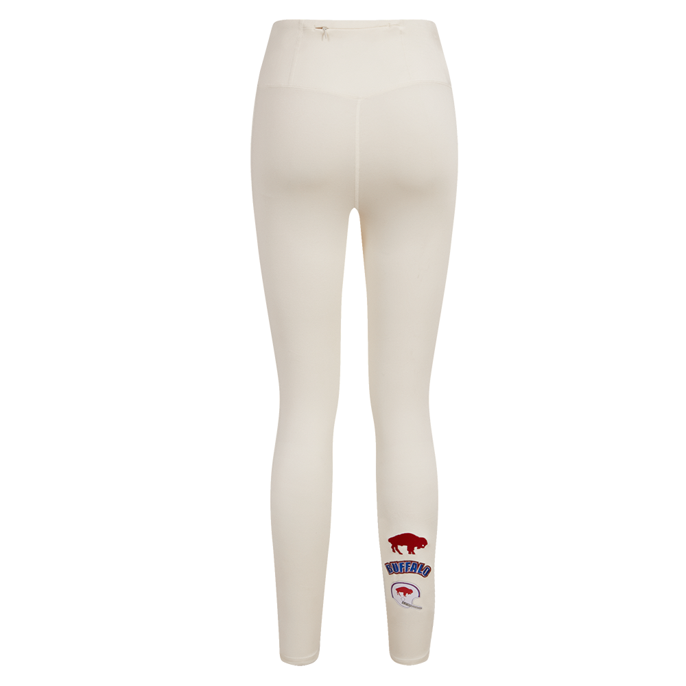 NFL BUFFALO BILLS RETRO CLASSIC WOMEN'S JERSEY LEGGING (EGGSHELL)