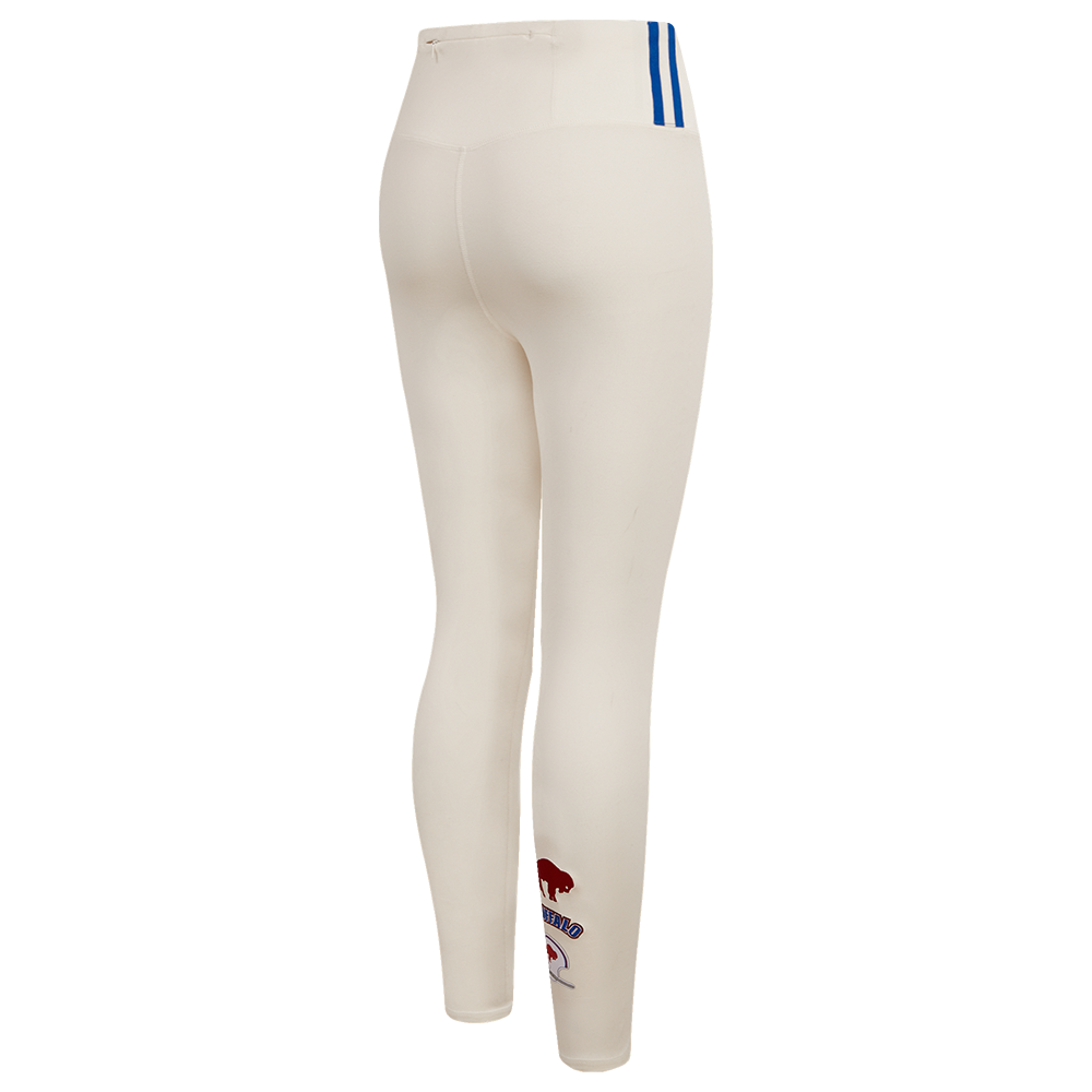 NFL BUFFALO BILLS RETRO CLASSIC WOMEN'S JERSEY LEGGING (EGGSHELL)