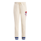 NFL BUFFALO BILLS RETRO CLASSIC WOMEN'S SWEATPANT (EGGSHELL/ROYAL BLUE)