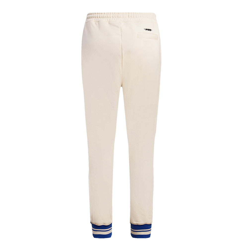 NFL BUFFALO BILLS RETRO CLASSIC WOMEN'S SWEATPANT (EGGSHELL/ROYAL BLUE)