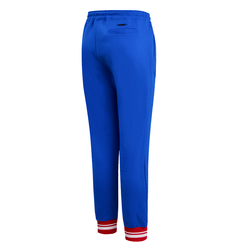 NFL BUFFALO BILLS RETRO CLASSIC WOMEN'S SWEATPANT (ROYAL BLUE/RED)