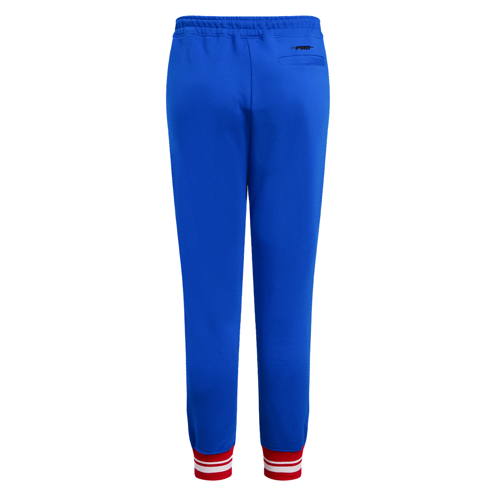 NFL BUFFALO BILLS RETRO CLASSIC WOMEN'S SWEATPANT (ROYAL BLUE/RED)