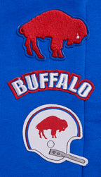 NFL BUFFALO BILLS RETRO CLASSIC WOMEN'S SWEATPANT (ROYAL BLUE/RED)