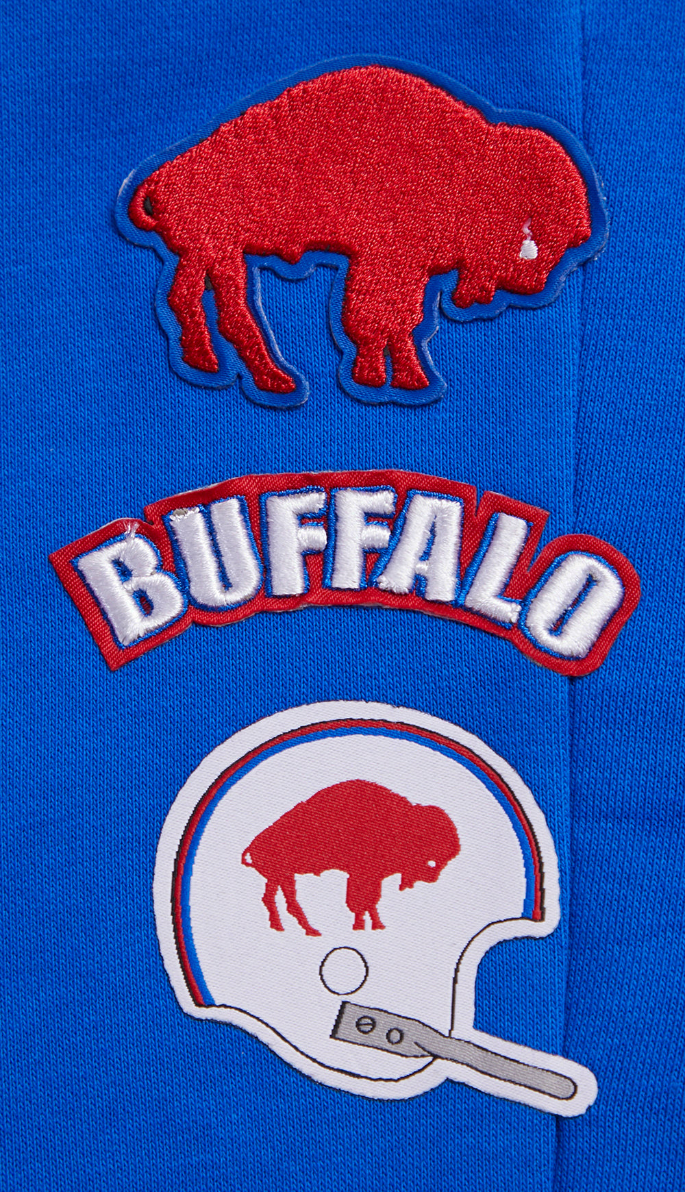 NFL BUFFALO BILLS RETRO CLASSIC WOMEN'S SWEATPANT (ROYAL BLUE/RED)