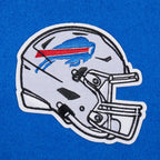 NFL BUFFALO BILLS CLASSIC BLOUSON COLLÉGIAL EN LAINE POUR FEMME (BLEU ROYAL/BLANC)
