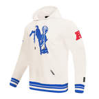 NFL BALTIMORE COLTS RETRO CLASSIC CHANDAIL À CAPUCHON POUR HOMME (COQUILLE D'ŒUF/BLEU ROYAL)