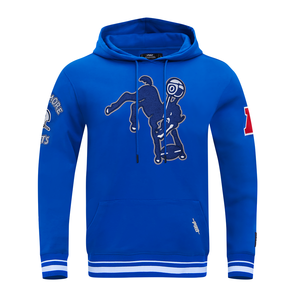 NFL BALTIMORE COLTS RETRO CLASSIC CHANDAIL À CAPUCHON POUR HOMME (BLEU ROYAL)