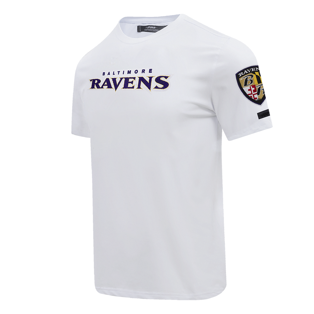 NFL BALTIMORE RAVENS CLASSIC CHENILLE   TEE (WHITE)