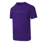NFL BALTIMORE RAVENS TRIPLE TONAL SJ TEE (PURPLE)