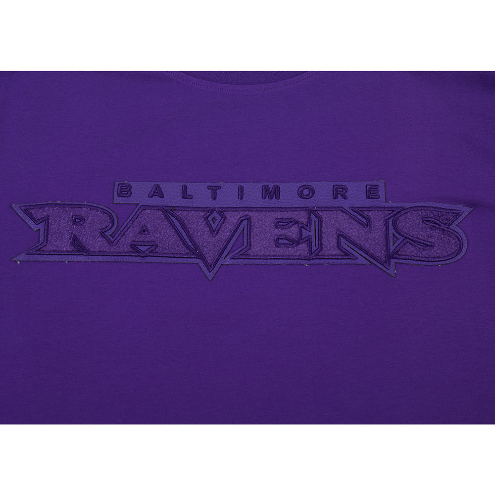 NFL BALTIMORE RAVENS TRIPLE TONAL SJ TEE (PURPLE)