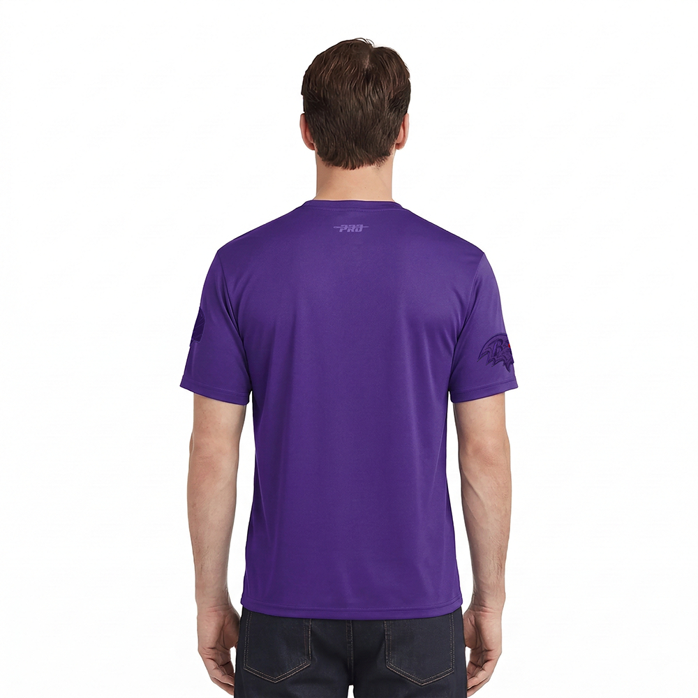 NFL BALTIMORE RAVENS TRIPLE TONAL SJ TEE (PURPLE)