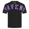 NFL BALTIMORE RAVENS WINGSPAN T-SHIRT À ÉPAULES TOMBANTES POUR HOMME (NOIR)