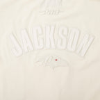 NFL BALTIMORE RAVENS LAMAR JACKSON #8 NEUTRAL CJ DROP SHOULDER POUR HOMME (COQUILLE D'ŒUF)