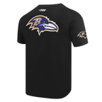 NFL BALTIMORE RAVENS LAMAR JACKSON #8 CLASSIC PNN MEN'S SJ TEE (BLACK)