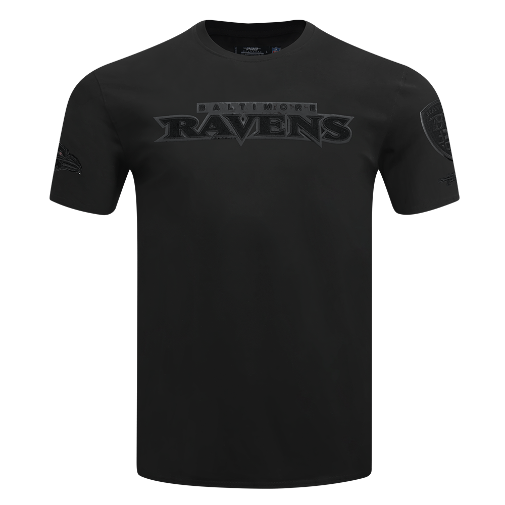 NFL BALTIMORE RAVENS TRIPLE BLACK CHEMISE POUR HOMME (NOIR)