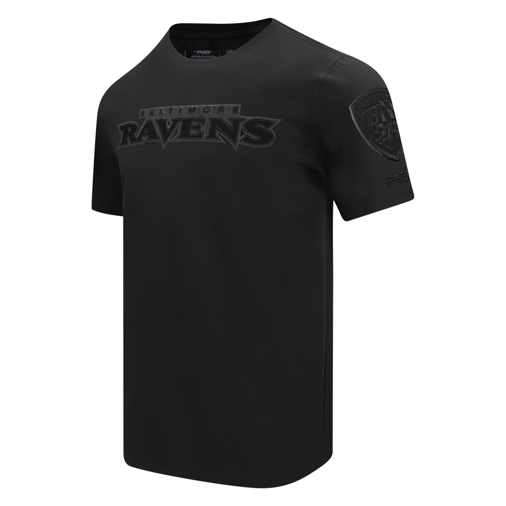 NFL BALTIMORE RAVENS TRIPLE BLACK CHEMISE POUR HOMME (NOIR)