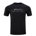 NFL BALTIMORE RAVENS TRIPLE BLACK LOGO PRO TEAM MEN'S TEE (TRIPLE BLACK)