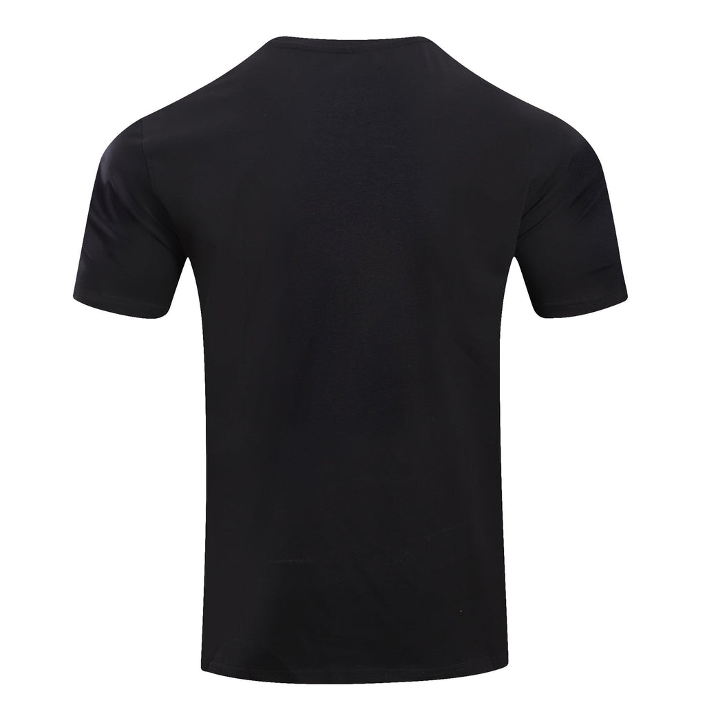 NFL BALTIMORE RAVENS TRIPLE BLACK LOGO PRO TEAM MEN'S TEE (TRIPLE BLACK)