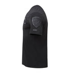 NFL BALTIMORE RAVENS TRIPLE BLACK LOGO PRO TEAM MEN'S TEE (TRIPLE BLACK)