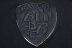 NFL BALTIMORE RAVENS TRIPLE BLACK LOGO PRO TEAM MEN'S TEE (TRIPLE BLACK)