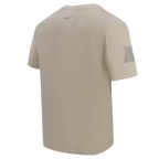 NFL BALTIMORE RAVENS NEUTRAL MEN'S DROP SHOULDER TEE (TAUPE)
