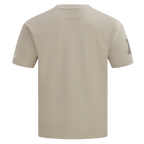 NFL BALTIMORE RAVENS NEUTRAL MEN'S DROP SHOULDER TEE (TAUPE)
