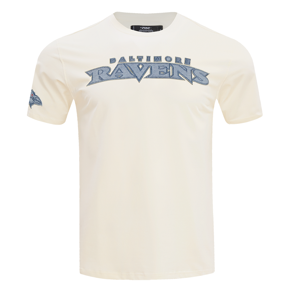 NFL BALTIMORE RAVENS VARSITY BLUES MEN'S TEE (LINEN)