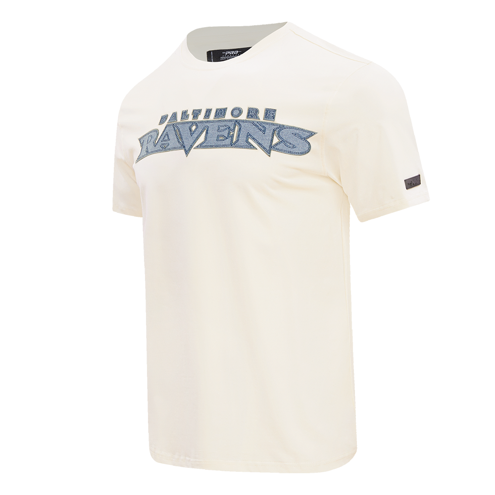 NFL BALTIMORE RAVENS VARSITY BLUES MEN'S TEE (LINEN)