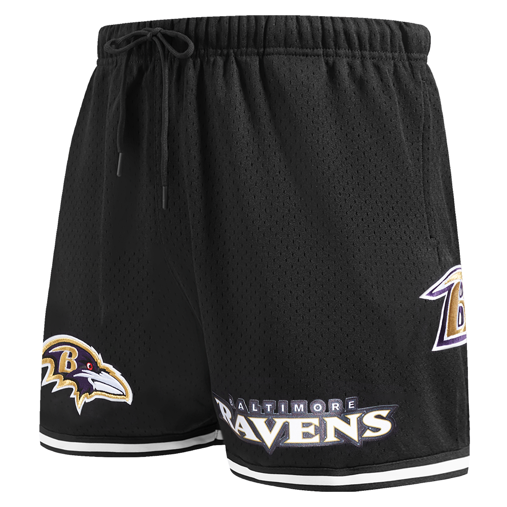 NFL BALTIMORE RAVENS CLASSIC MESH MEN'S SHORT (BLACK)