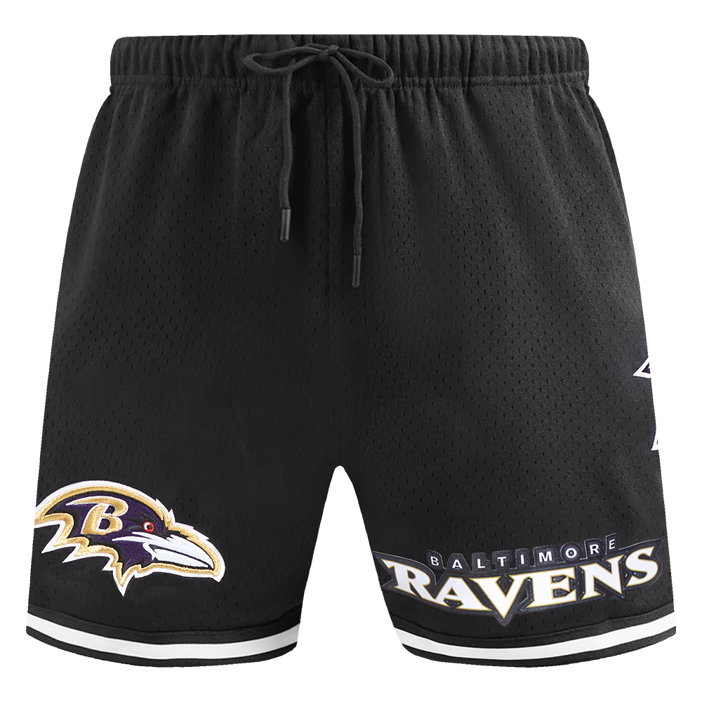 NFL BALTIMORE RAVENS CLASSIC MESH MEN'S SHORT (BLACK)