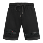 NFL BALTIMORE RAVENS TRIPLE BLACK SHORT PRO TEAM À LOGO (TRIPLE NOIR)