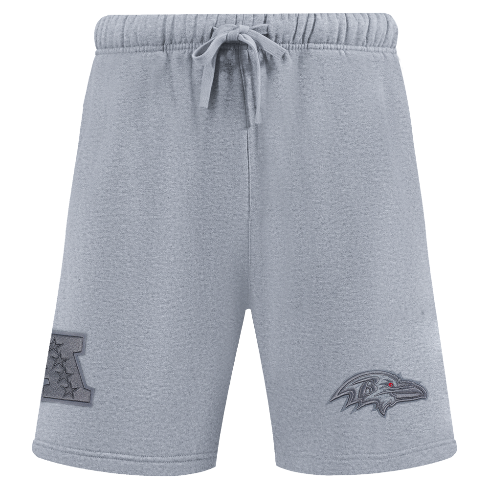 NFL BALTIMORE RAVENS NEUTRAL MEN'S SHORT (DARK HEATHER GRAY)