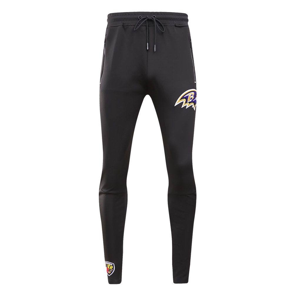 NFL BALTIMORE RAVENS CLASSIC TRACK PANTALON D'ENTRAÎNEMENT POUR HOMME (NOIR)