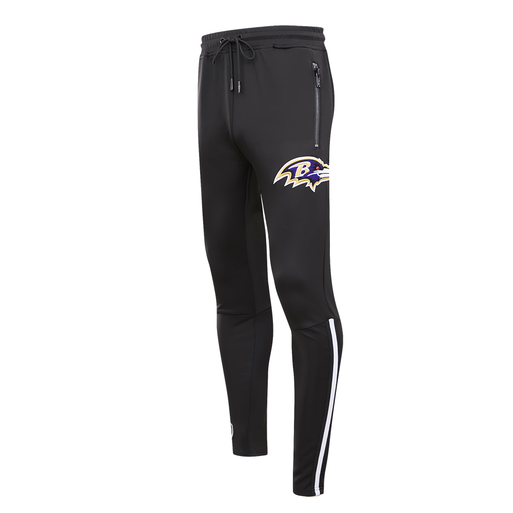 NFL BALTIMORE RAVENS CLASSIC TRACK PANTALON D'ENTRAÎNEMENT POUR HOMME (NOIR)