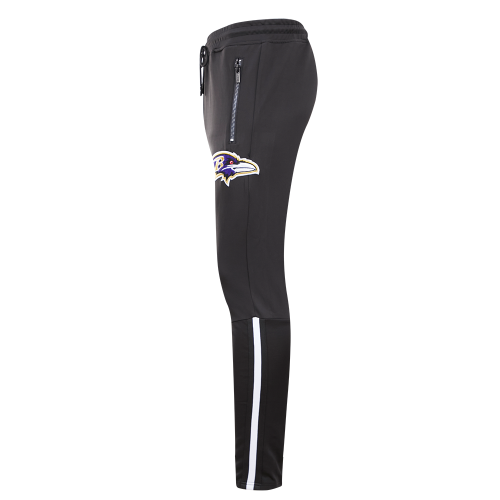 NFL BALTIMORE RAVENS CLASSIC TRACK PANTALON D'ENTRAÎNEMENT POUR HOMME (NOIR)