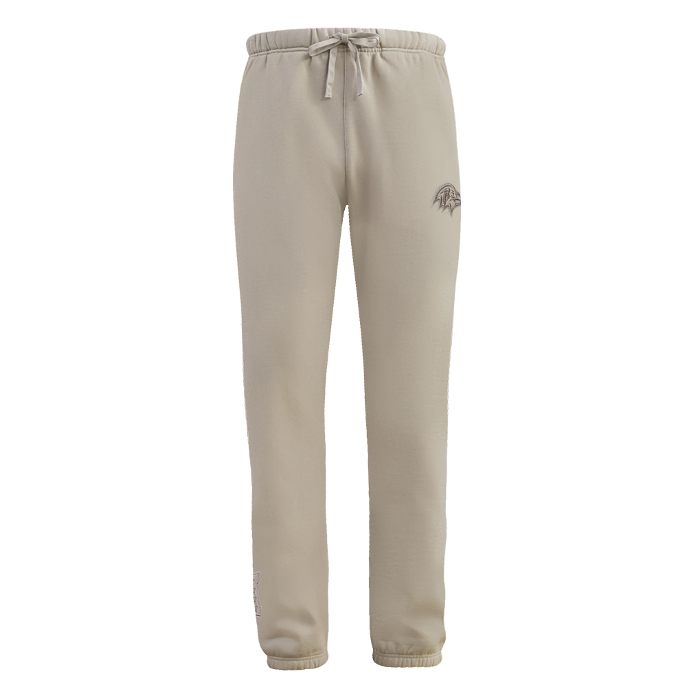 NFL BALTIMORE RAVENS NEUTRAL MEN'S SWEATPANT (TAUPE)
