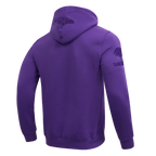 NFL BALTIMORE RAVENS TRIPLE TONAL CHANDAIL À CAPUCHON EN MAILLE DOUBLE (VIOLET)