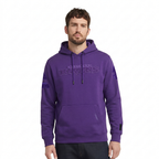 NFL BALTIMORE RAVENS TRIPLE TONAL CHANDAIL À CAPUCHON EN MAILLE DOUBLE (VIOLET)