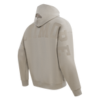 NFL BALTIMORE RAVENS WINGSPAN MEN'S DROP SHOULDER FLC PO HOODIE (TAUPE)