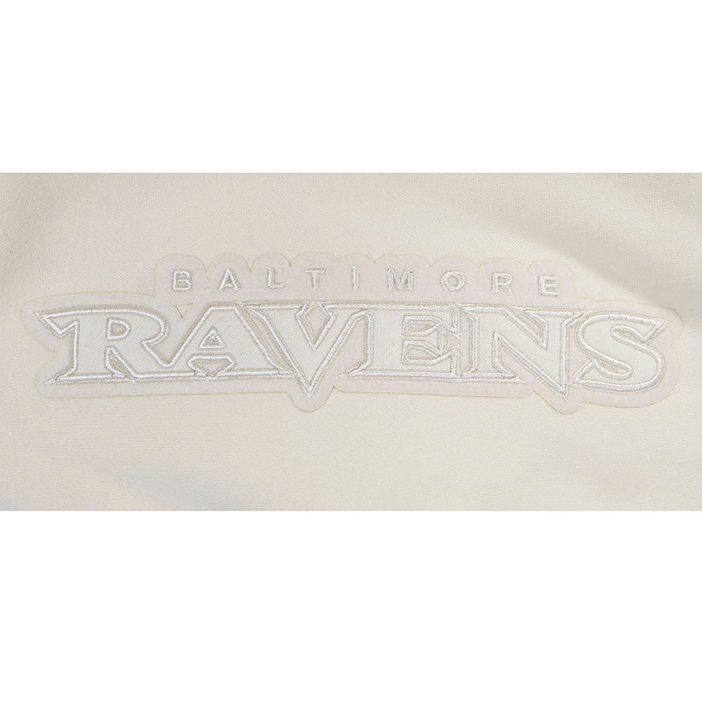NFL BALTIMORE RAVENS LAMAR JACKSON #8 NEUTRAL PNN CHANDAIL À CAPUCHON POUR HOMME (COQUILLE D'ŒUF)